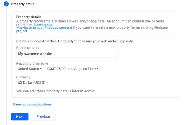 UTM parameter setup process in Google Analytics